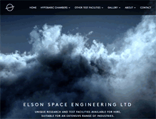 Tablet Screenshot of elsonspace.com